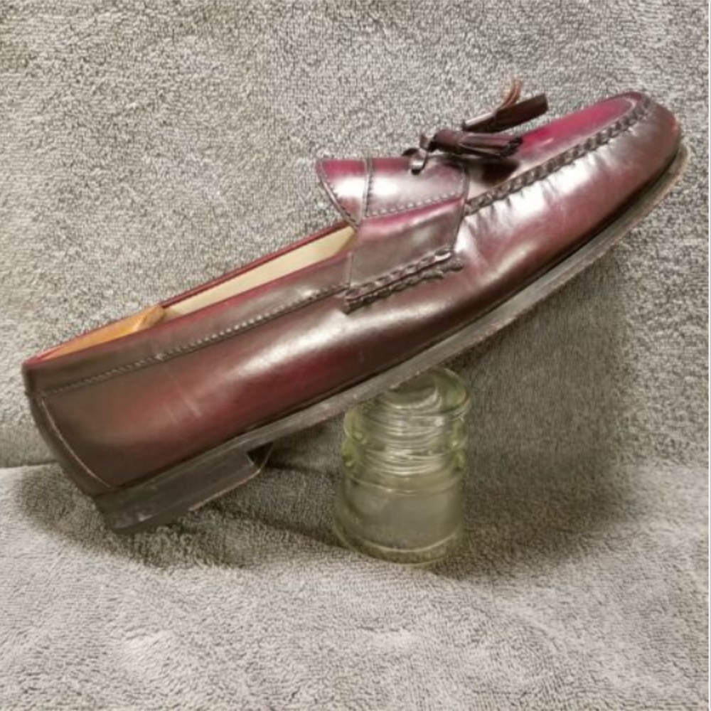 COLE Haan Mens Pinch Tassel Leather Loafer sz 10.5